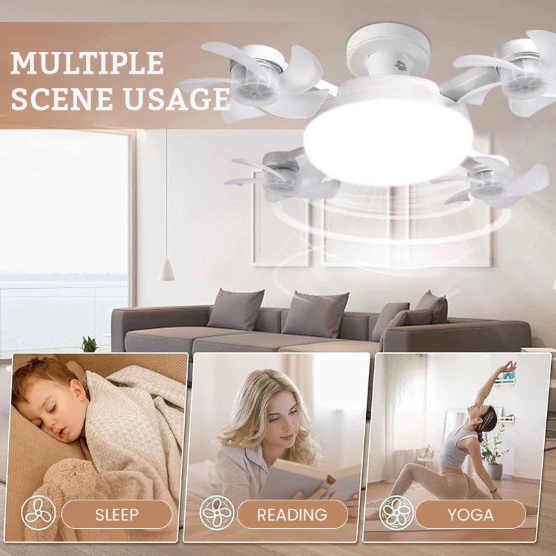 Smart Drone Ceiling Fan Light
