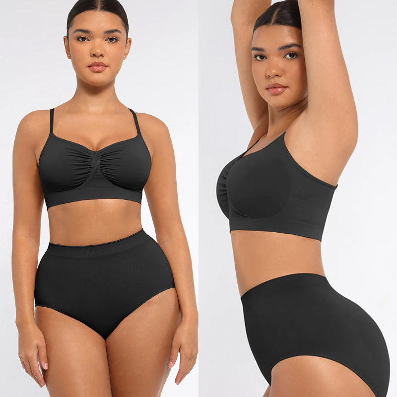 Women's Full Coverage Non-Padded Wireless Sculpt Bra