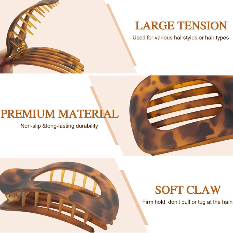 Oval Hair Grabber Set(4pcs)