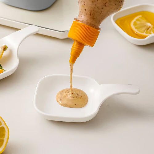 🏆Flash Sale⚡ 50K+ SOLD! Almost Gone-💥Dipping Sauce Plate & Holder Set,Best Gifts