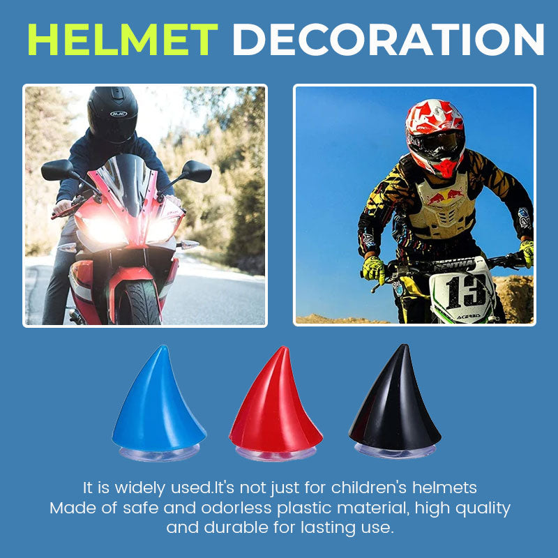Devil suction cup horns