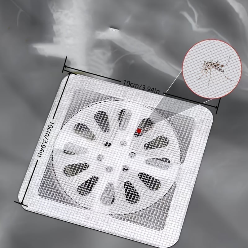Wegwerp Mesh Stickers tegen Haar in de Afvoer