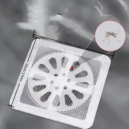 Wegwerp Mesh Stickers tegen Haar in de Afvoer