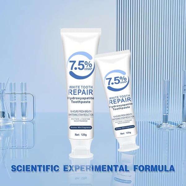 🔥Only $14.99 Last Day 💥Fluoride-Free Hydroxyapatite Toothpaste