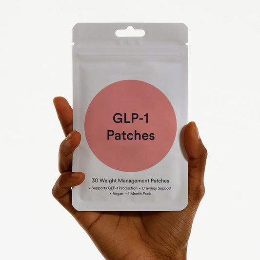 GLP-1 Patches: 30 Metabolic Balance Patches, Berberine, Steady Release, Vegan, 1 Month Pack