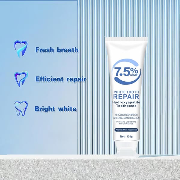 🔥Only $14.99 Last Day 💥Fluoride-Free Hydroxyapatite Toothpaste
