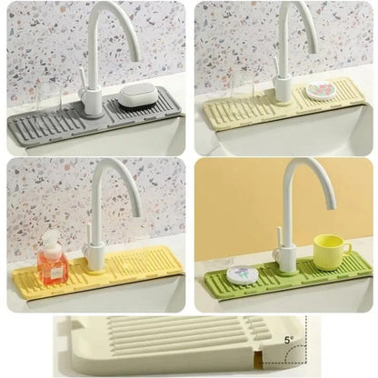 🔥Faucet Guard & Draining Mat