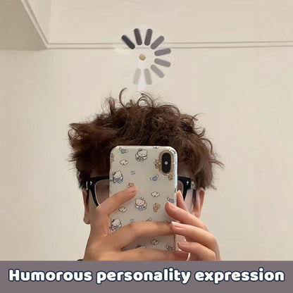 Creative brain loading Funny hairband