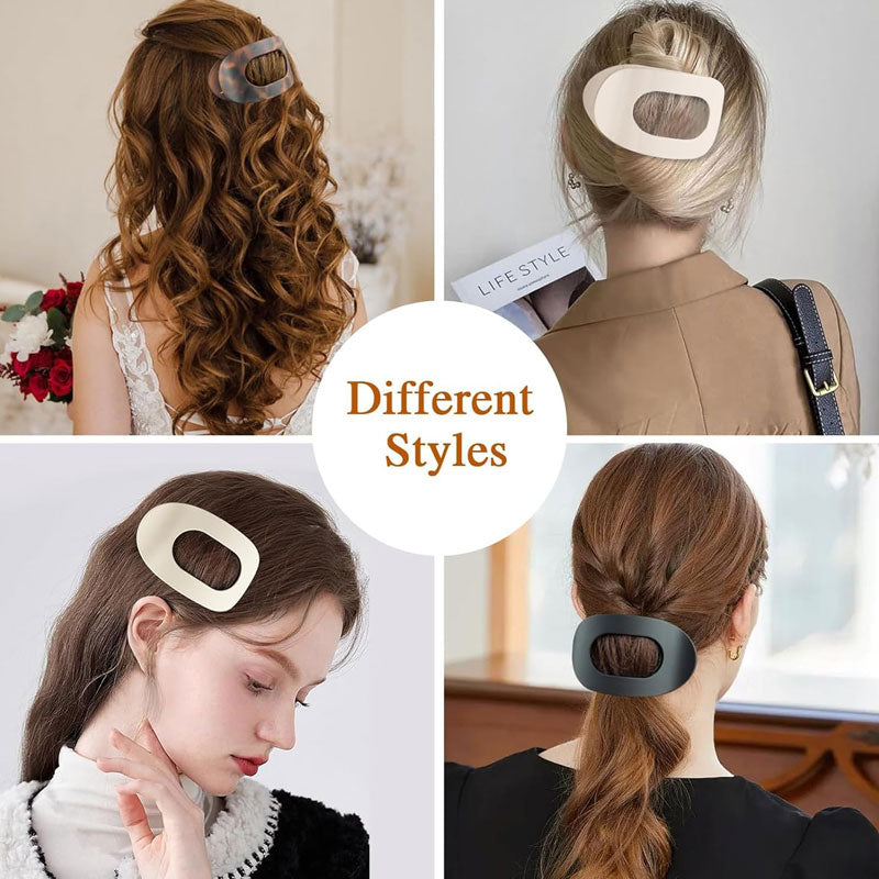 Oval Hair Grabber Set(4pcs)
