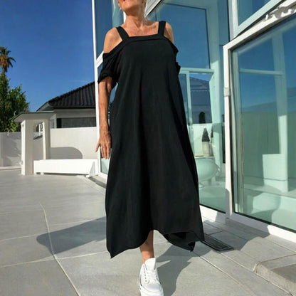 👗Women's strapless loose long dress