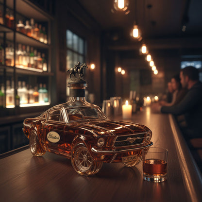 🥃✨ Bronco Whiskey Bottle – Stylish, Bold & Perfect for Any Home Bar 🎁