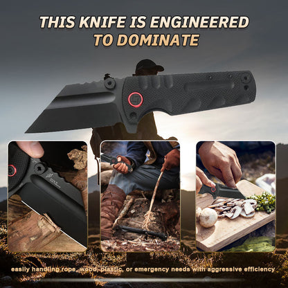 🔥 Last Day 49% OFF 🔥PROPONENT ATZ-1820P D2 Steel Black PVD Blade