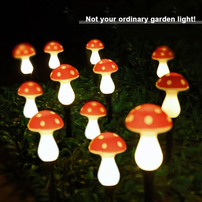 🍄✨Solar Mushroom Light