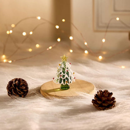 🎄✨ Luminous Glass Christmas Trees