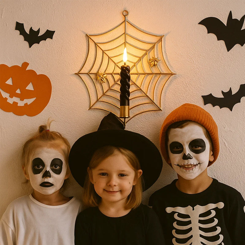 Spooky Web Wall Sconce