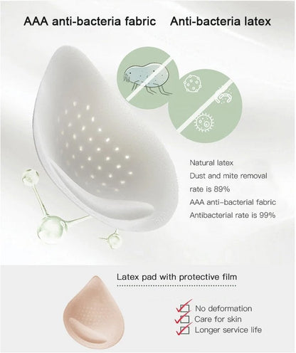 🔥Spring Sale 49% Off - Ribbed Push Up Adjustable Wireless Bra for Women