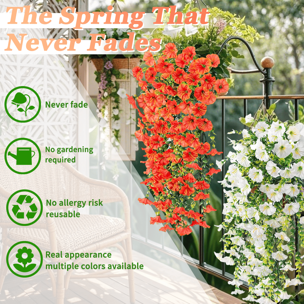 🌺Buy 4 get 15% off🌺UV-resistant Hanging Morning Glory
