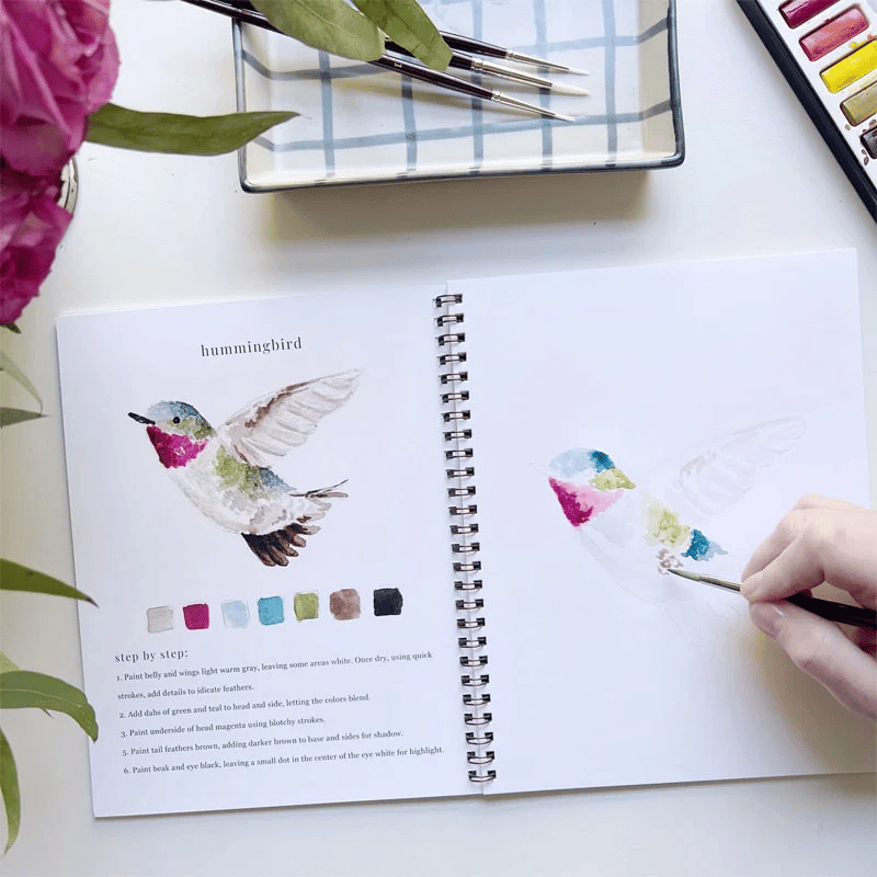🔥Lente Korting🖼️ Aquarel Werkboek voor Nieuwe Kunstenaars