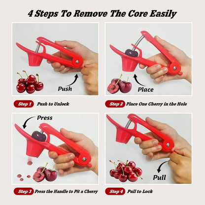 Portable Stainless Steel Cherry Pitter