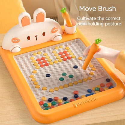 🐇Magnetic Dots Drawing Board for Toddlers