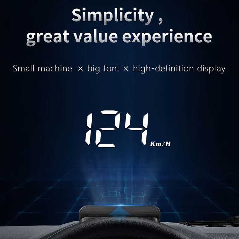 OBD2 HUD Car Head Up Display Projector Speedometer