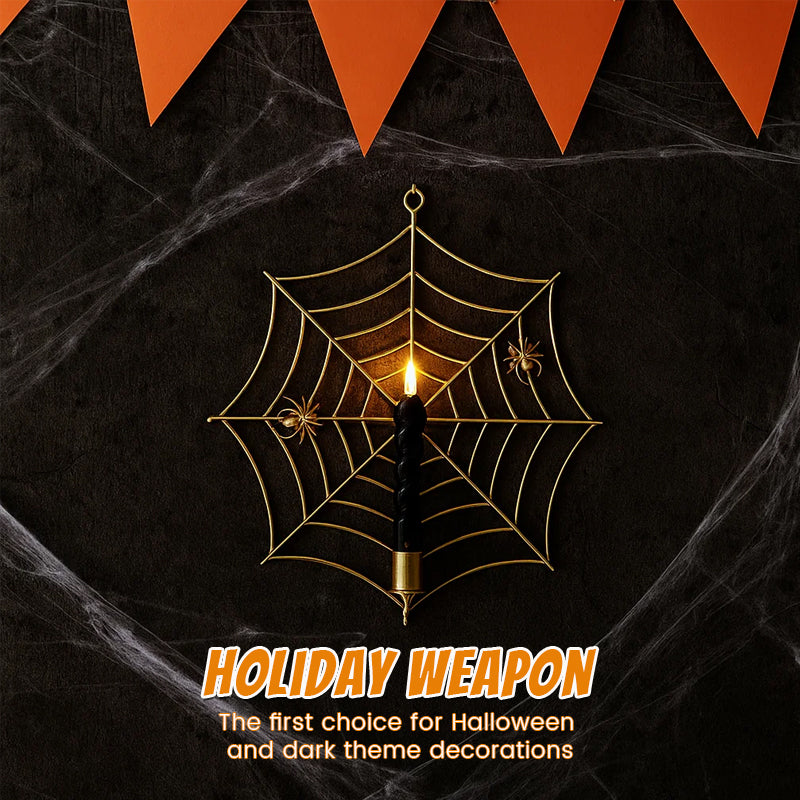 Spooky Web Wall Sconce