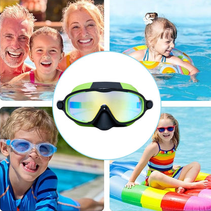 🥽Children's Nose Mask Large Frame Swimming Goggles