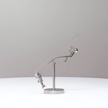 Creative Balanced Fishing Model Ornaments