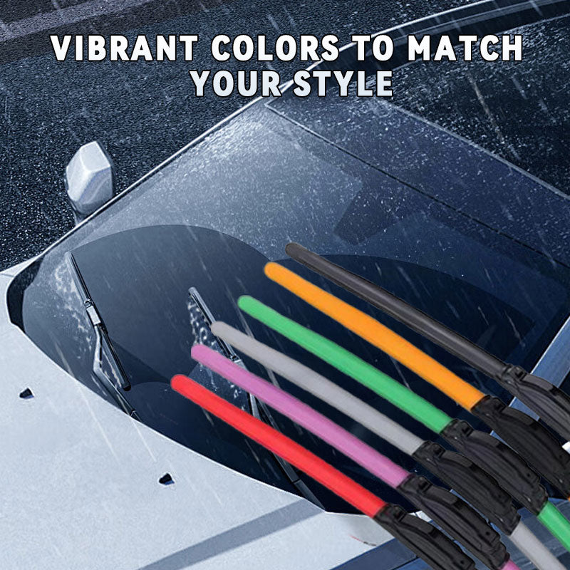 🚗✨Colorful Windshield Wipers – Style Meets Performance!