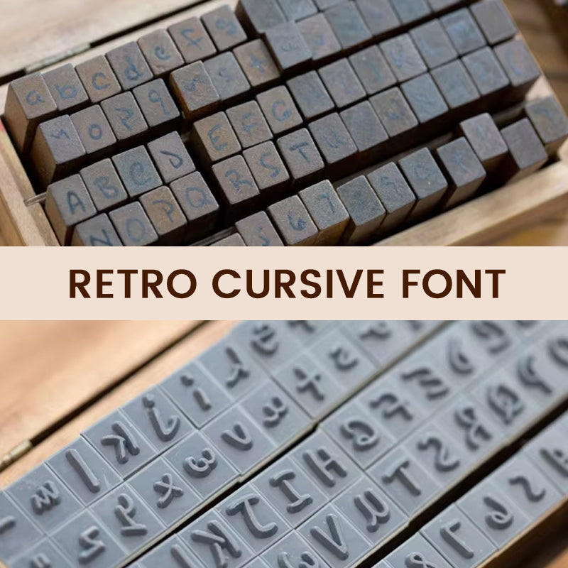 DIY Letter Stamp Set