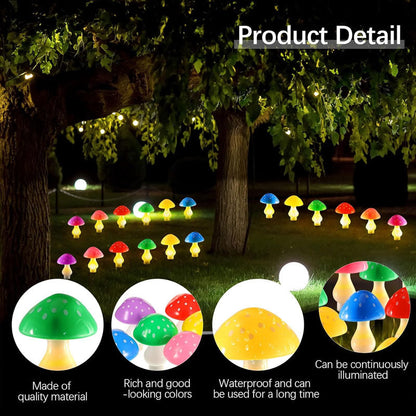 🍄✨Solar Mushroom Light