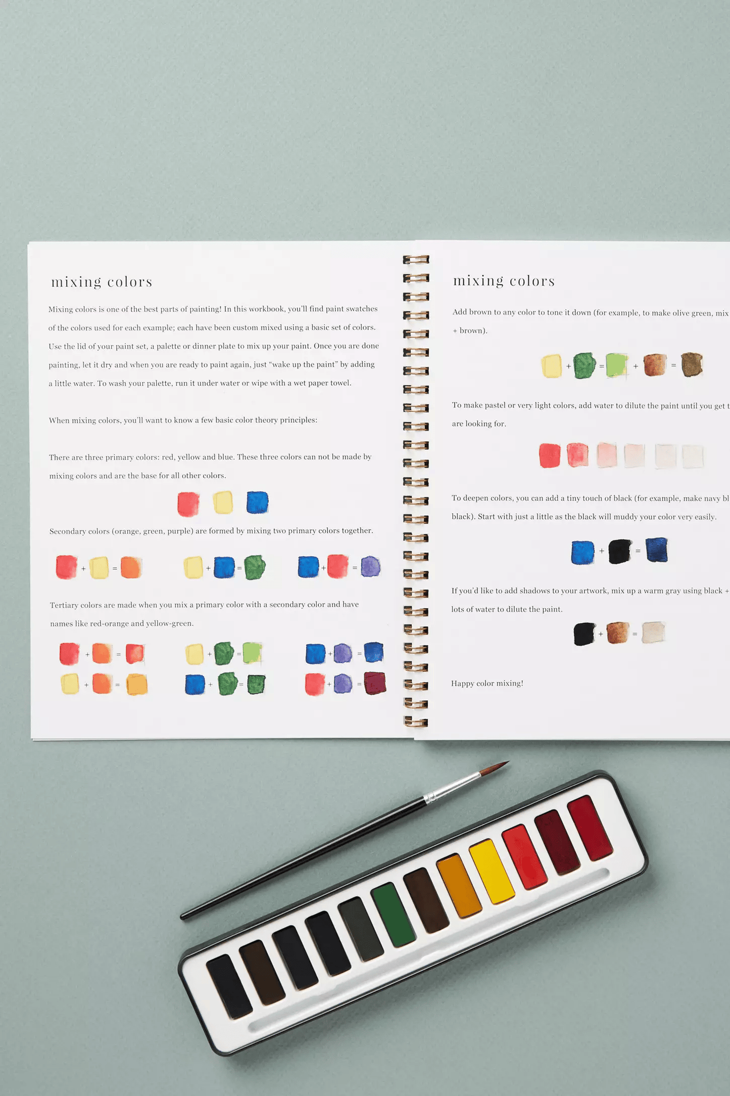 🔥Lente Korting🖼️ Aquarel Werkboek voor Nieuwe Kunstenaars
