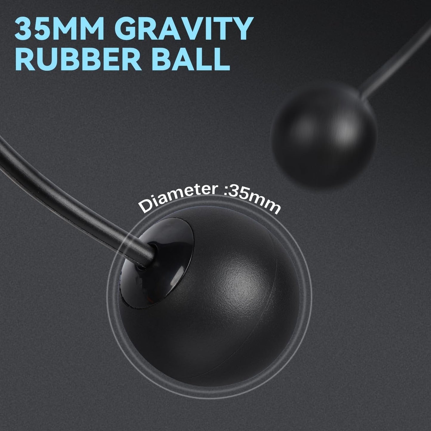 Skipping Rope with Counter, Cordless Jump Rope, Smart Weighted Jump Rope