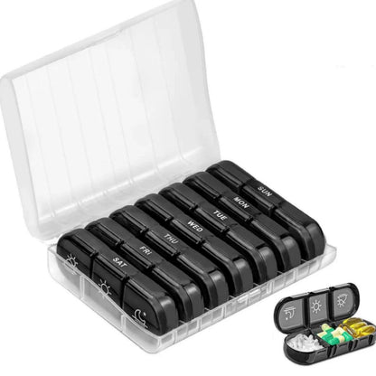 Portable Lightproof Pill Organizer