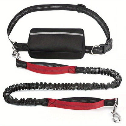 🎁Last Day 49% OFF🔥-Hands Free Dog Leash with Zipper Pouch
