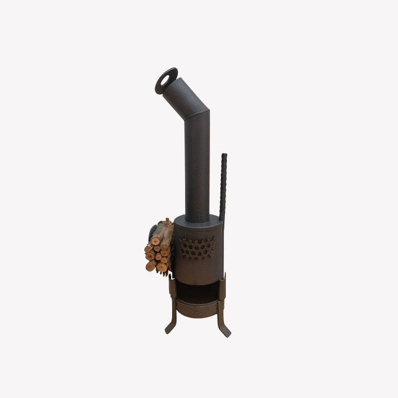 ⛺ 【Pocket Campfire】Mini Outdoor Wood Stove