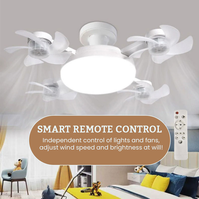 Smart Drone Ceiling Fan Light
