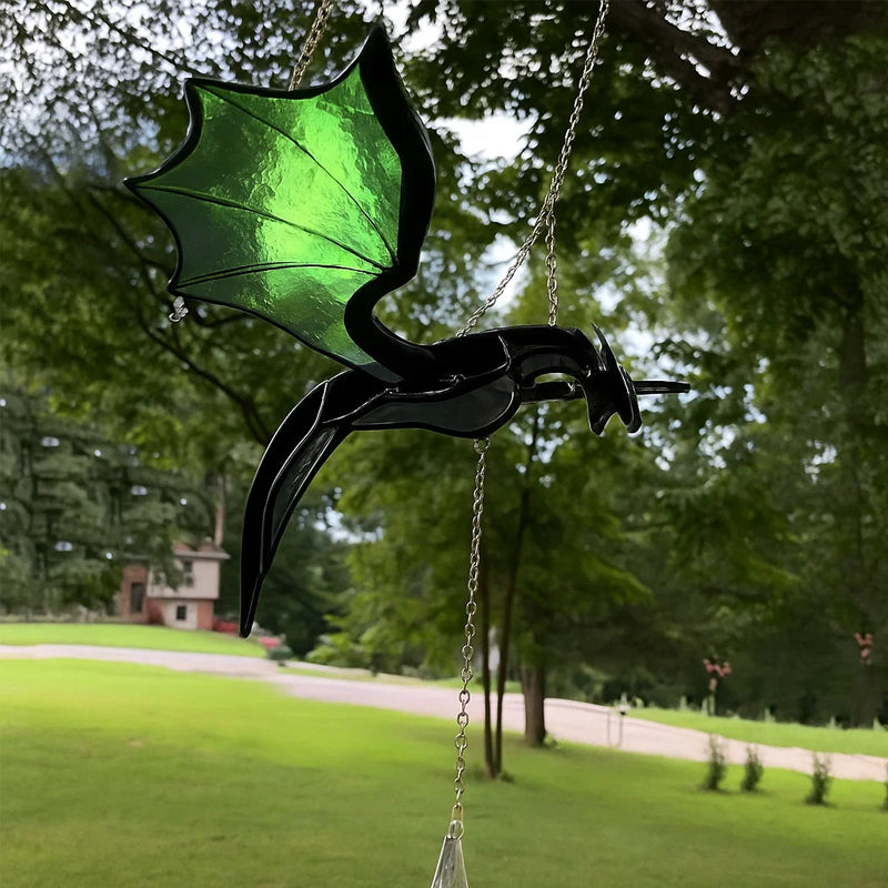 Colorful Flying Dragon Garden Hanging Decorations