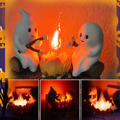 🔥👻 Spooky Halloween Ghost Light Decoration – Light Up Your Haunted House!
