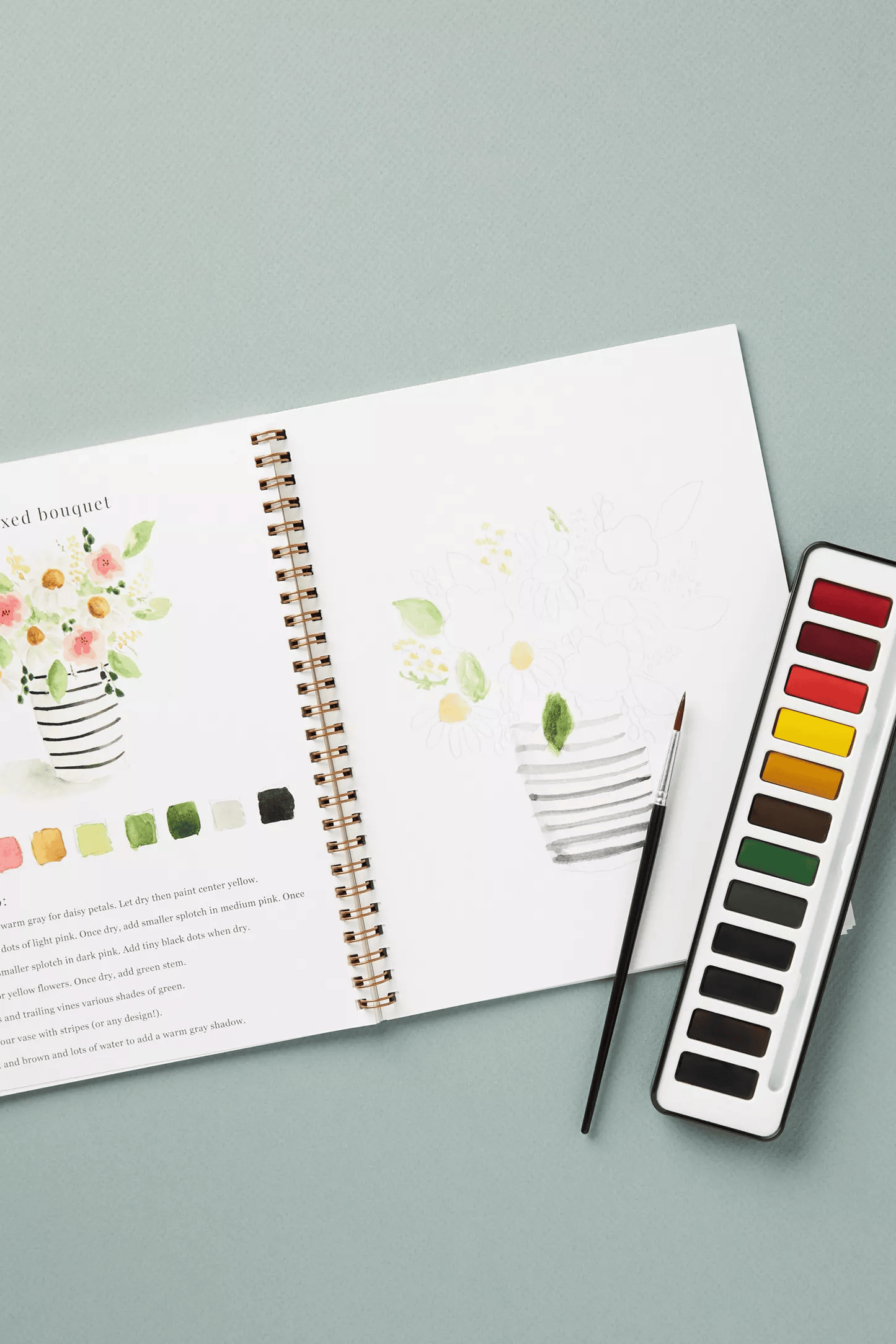 🔥Lente Korting🖼️ Aquarel Werkboek voor Nieuwe Kunstenaars