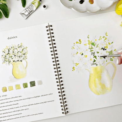 🔥Lente Korting🖼️ Aquarel Werkboek voor Nieuwe Kunstenaars