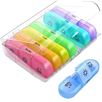 Portable Lightproof Pill Organizer