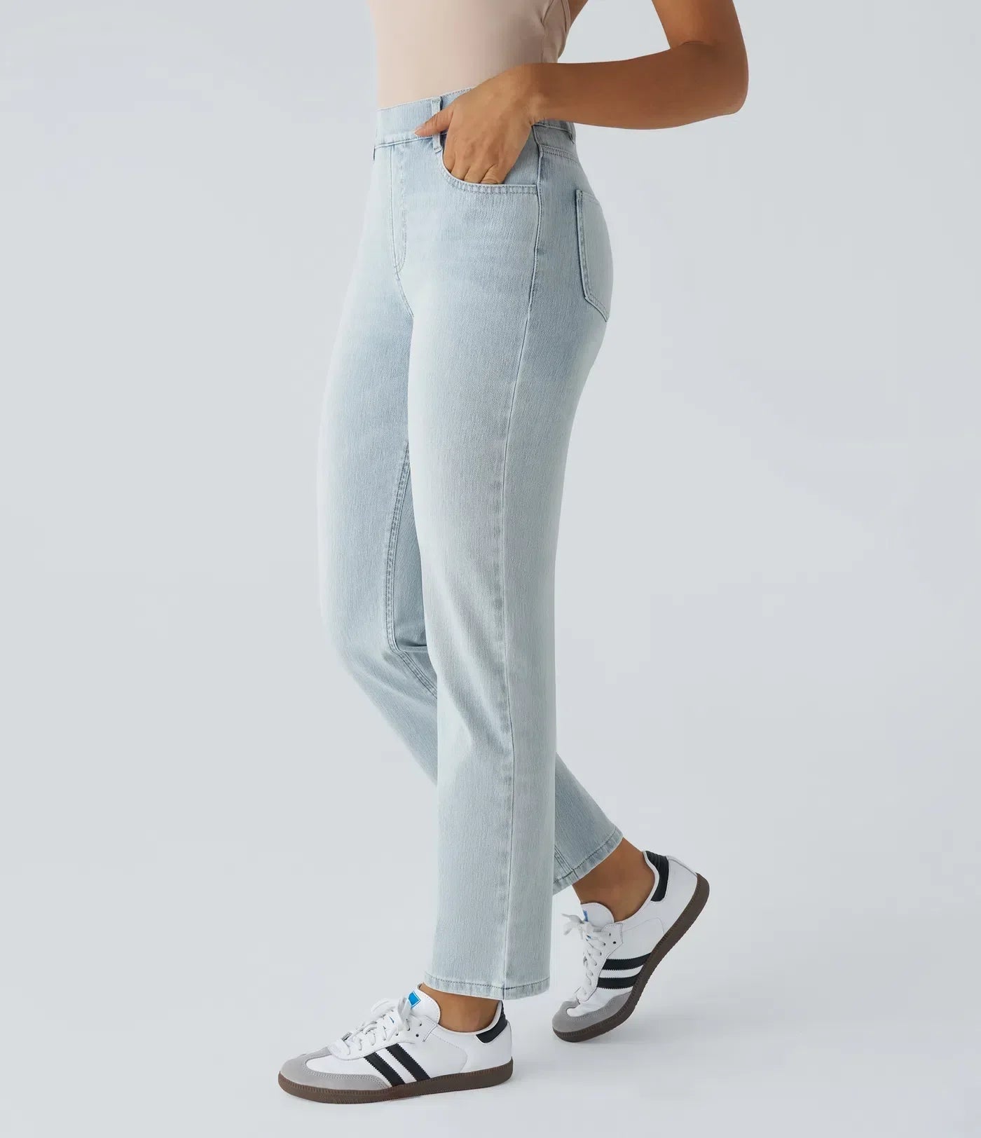 🎁Buy Two Free Shipping🎁 Elastic & Comfortable High Waisted Pants