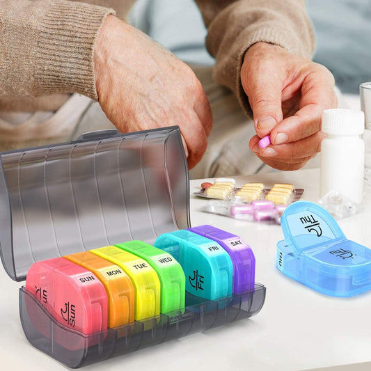 Portable Lightproof Pill Organizer