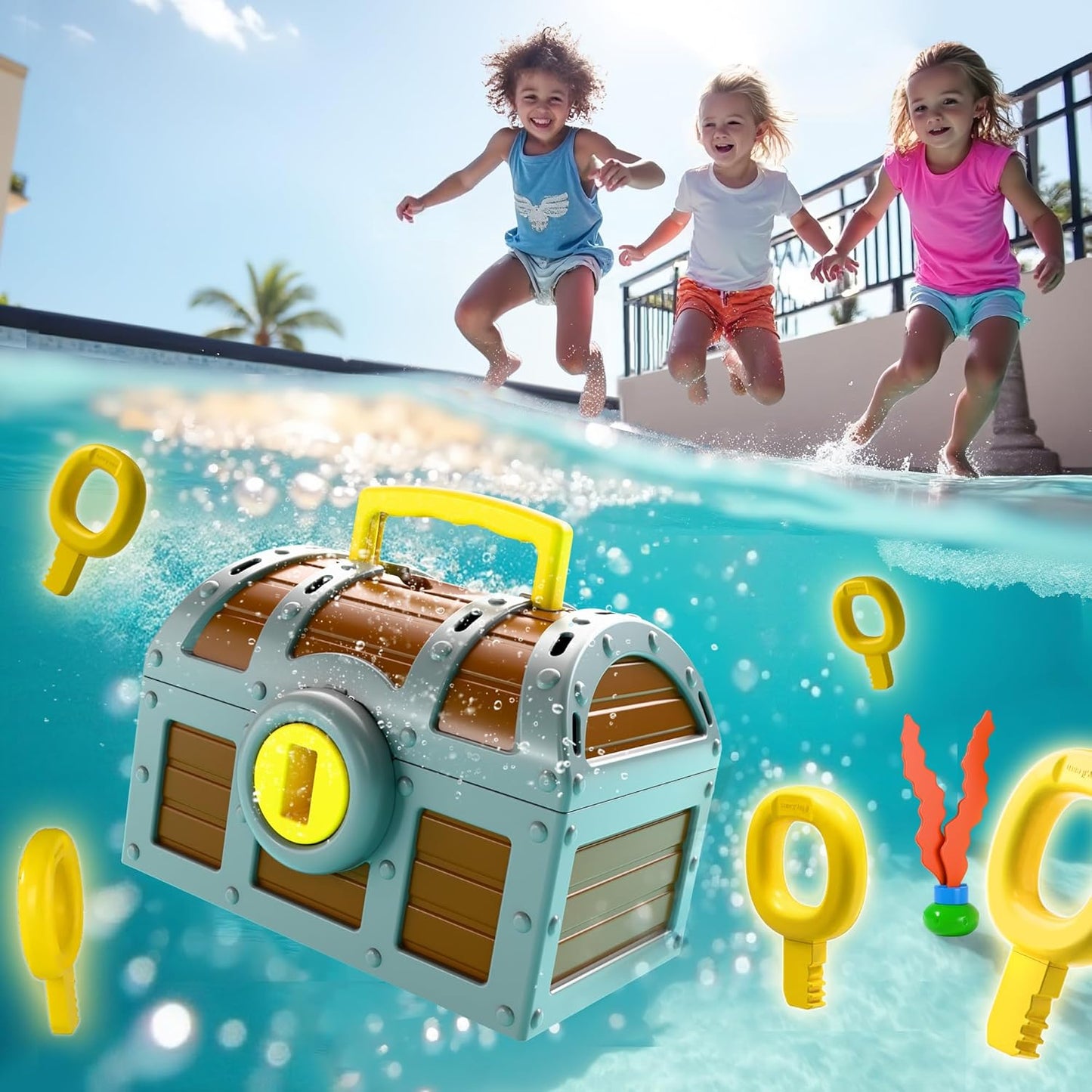 🌊 Underwater Treasure Chest Adventure Game
