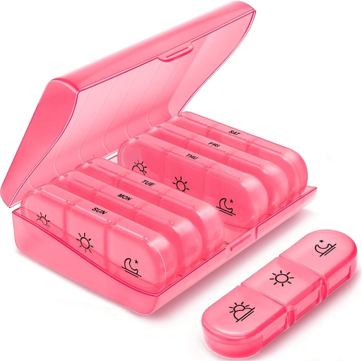 Portable Lightproof Pill Organizer