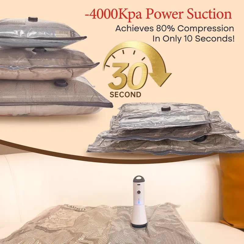 🔥Vacbird X7 Cordless Travel Vacuum Bag Set