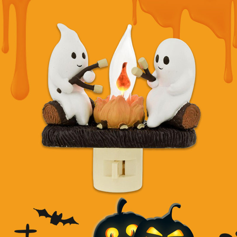 🔥👻 Spooky Halloween Ghost Light Decoration – Light Up Your Haunted House!