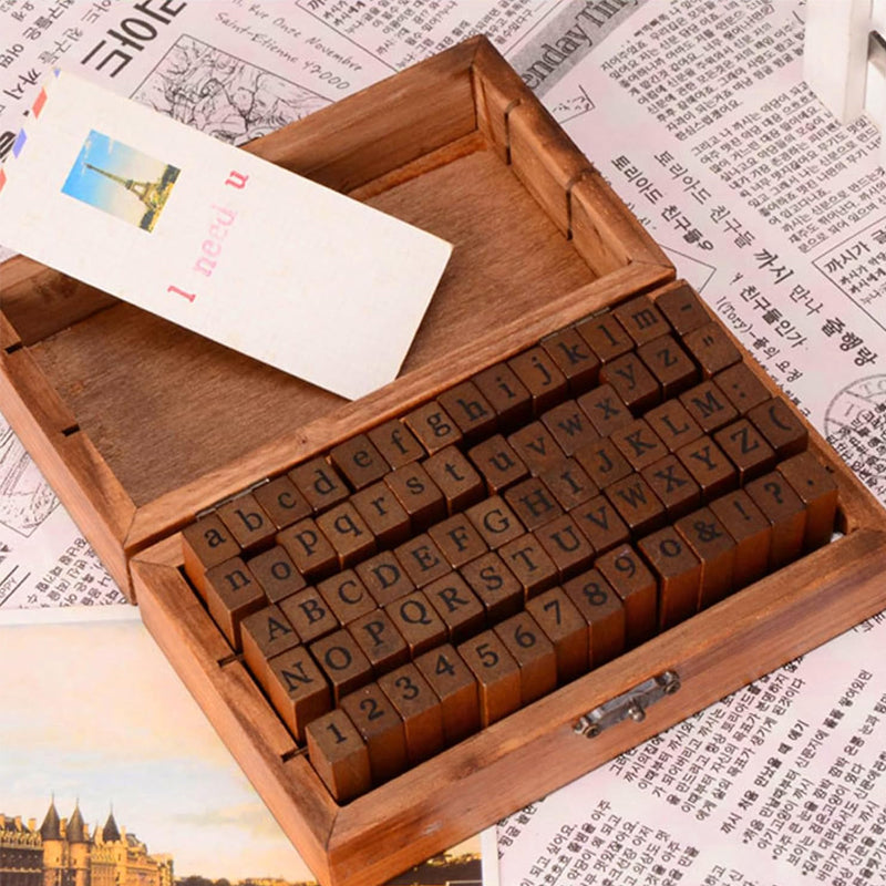 DIY Letter Stamp Set