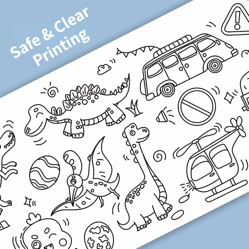 🎨 Premium Kids Drawing Roll – Spark Creativity!